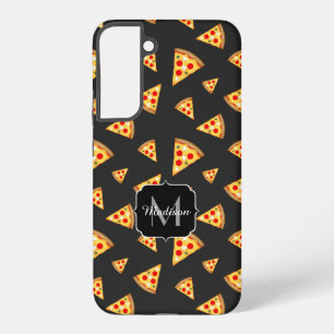 Kühle und lustige Pizzastücke Muster individuelle  Samsung Galaxy Hülle