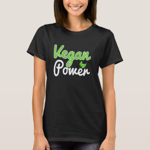 Kühle vegane Kraftwerke, die erneuerbare Vegans be T-Shirt