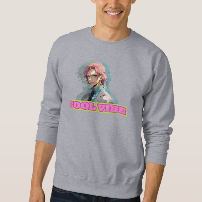 Kühle Vibes Sweatshirt (Vorderseite)