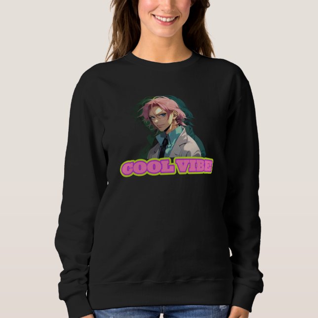 Kühle Vibes Sweatshirt (Vorderseite)