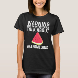 Kühle Wassermelone Für Männer Frauen Rote Melone F T-Shirt