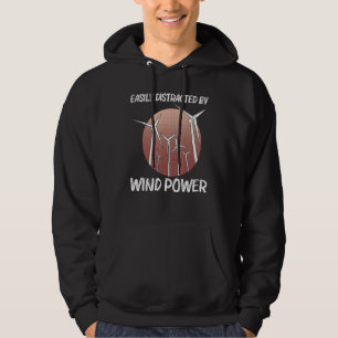 Kühle Windkraft Für Männer Frauen Windturbine Erne Hoodie