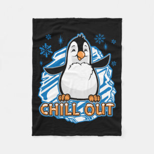 Kühlen Sie heraus Pinguin Fleecedecke