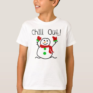 Kühlen Sie heraus Schneemann T-Shirt