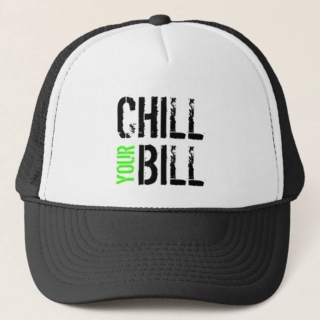 Kühlen Sie Ihren Bill-HUT Truckerkappe (Vorderseite)