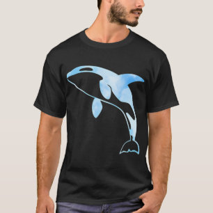 Kühler blauer Himmel Ozean Orca T-Shirt