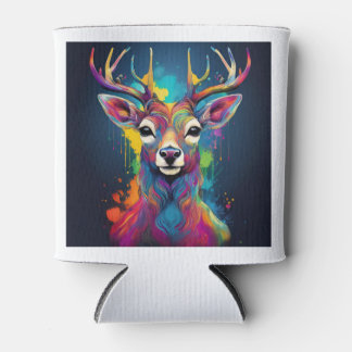 Kühler - Die Bunte Hirsch Kunstwerk Dosenkühler