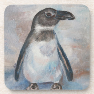 Kühler kleiner Penguin-Korken-Untersetzer Untersetzer