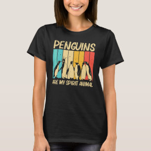 Kühler Pinguin für Männer Frauen Kaiserpinguin Vog T-Shirt