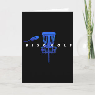 Kühler stilisierter Disc Golf mit Sket und Disc -  Karte