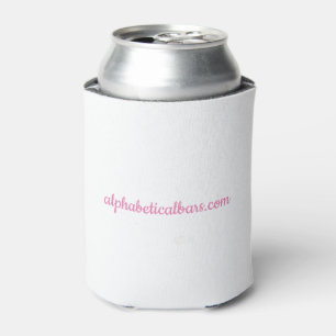 Kühler - WEISS/PINK Dosenkühler