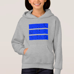 Kühles 3-Linien-Symbol   Einheitlichkeit & Harmoni Hoodie