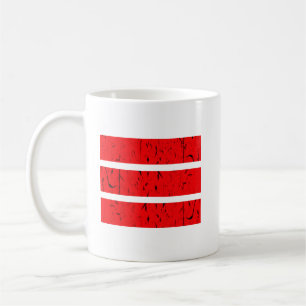 Kühles 3-Linien-Symbol Einheitlichkeit & Harmoni Kaffeetasse