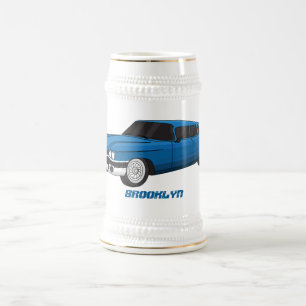 Kühles Blau 1959 Klassiker Bierglas