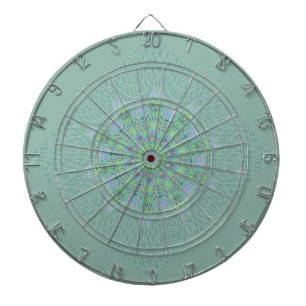 Kühles Damast-Design Dart Board Dartscheibe