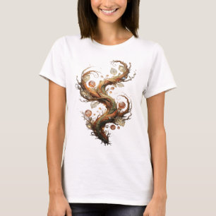 Kühles Gold ABSTRACT ART Kunstprint T-Shirt