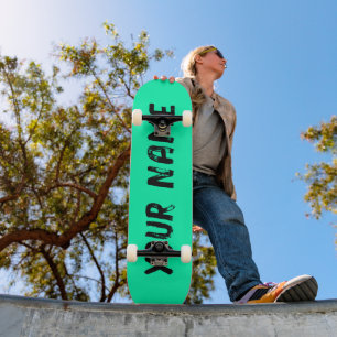 Kühles Grün Skateboard