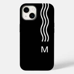 Kühles Herren Business Monogram Modern  Case-Mate iPhone 14 Hülle