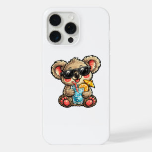 Kühles Koala-Getränk iPhone 15 Pro Max Hülle