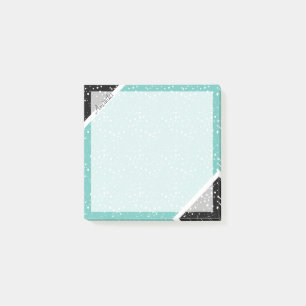Kühles Notizbuch mit individuellem 3-Farben-Design Post-it Klebezettel