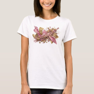 Kühles Orange ABSTRACT ART Kunstprint T-Shirt