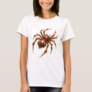 Kühles Orange ABSTRACT ART Moderne Gestaltung T-Shirt