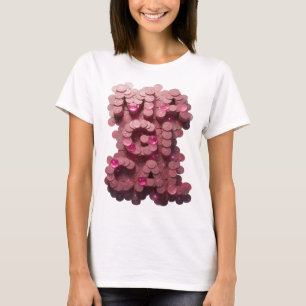 Kühles Pink MEGA Textdesign T-Shirt