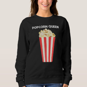 Kühles Popcorn für Frauen Mama Süß Buttrig Salzig  Sweatshirt
