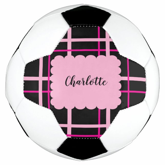 Kühles Streifenmuster Fußball (Vorderseite)