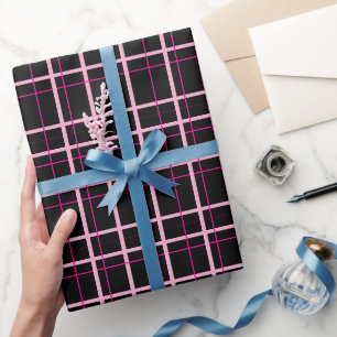 Kühles Streifenmuster Geschenkpapier