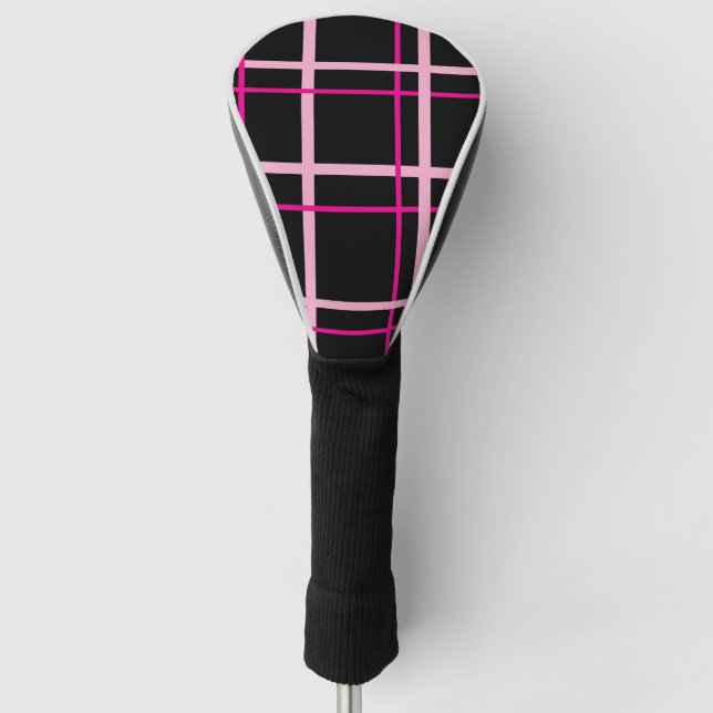 Kühles Streifenmuster Golf Headcover (Vorderseite)