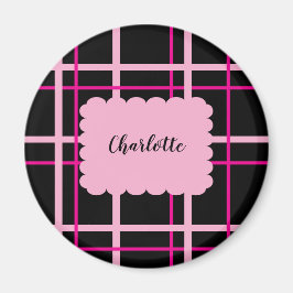 Kühles Streifenmuster Magnet
