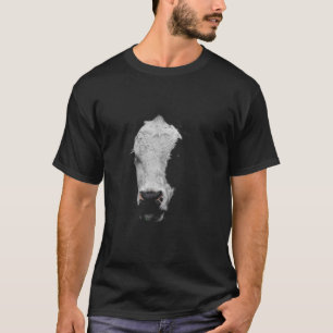 Kuhliebhaber-Gesicht für Landwirte & Rancher T-Shirt