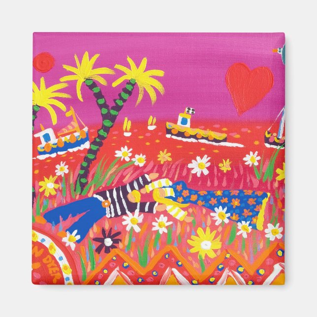 Kühlschrank Art: Cornish Sweethearts Magnet (Vorne)