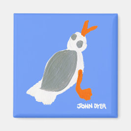 Kühlschrank Art: Seagull Magnet