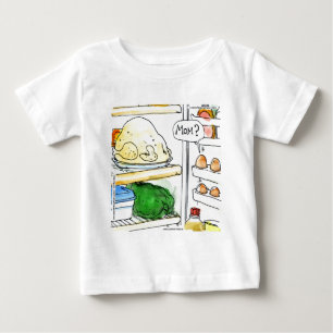 Kühlschrank Hühnereier Familie Funny Baby T-shirt