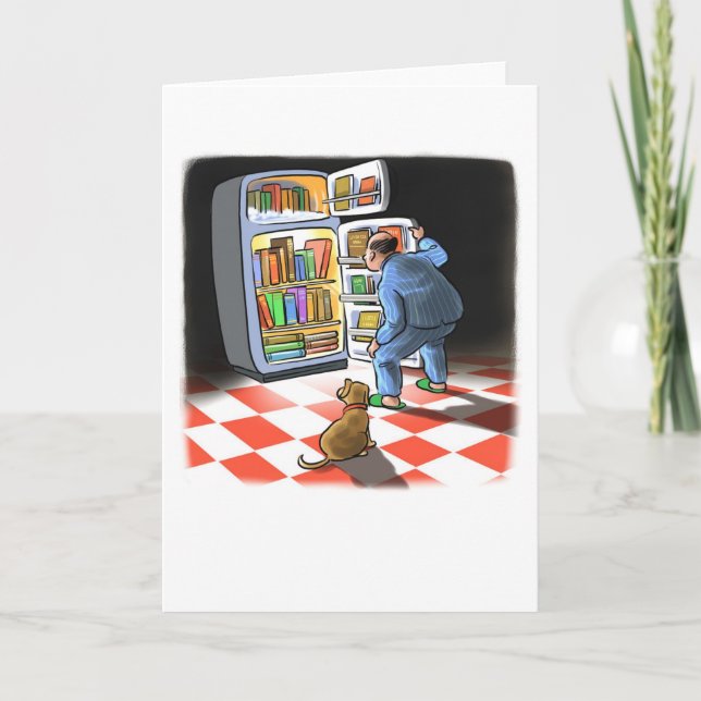 Kühlschrank-Karte buchen Karte (Vorderseite)