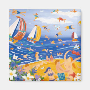 Kühlschrank-Kunst: Beachy Leckereien Magnet