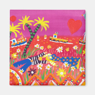 Kühlschrank-Kunst: Kornische Schatze Magnet