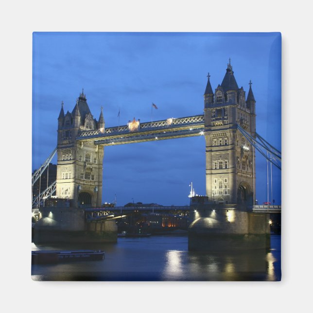Kühlschrank Magnet der London Bridge in London (Vorne)