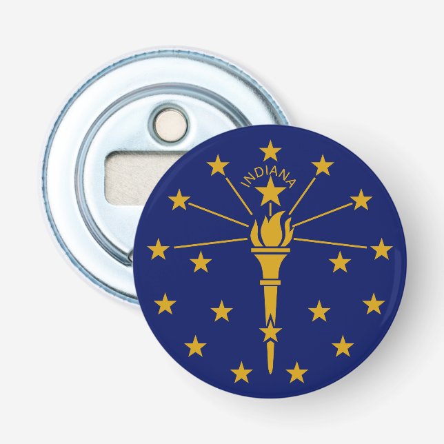 Kühlschrank Magnet Indiana Flaschenöffner (Vorderseite)