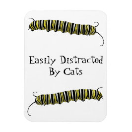 Kühlschrank Magnet leicht von Katzen abgelenkt