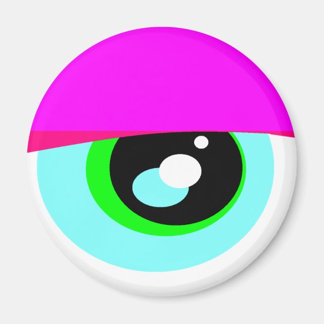 Kühlschrank Monster Droopy Eye Magnet (Vorne)