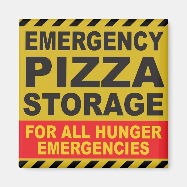 KÜHLSCHRANK PIZZA MAGNET (Vorne)