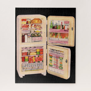 Kühlschrank viel puzzle