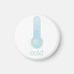 Kühlschrank-Wetter - KÄLTE Magnet