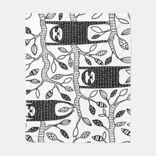 Kühlschränke: Süße Tier Muster. Fleecedecke