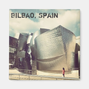 Kühlschrankmagnet Bilbaos Spanien Magnet