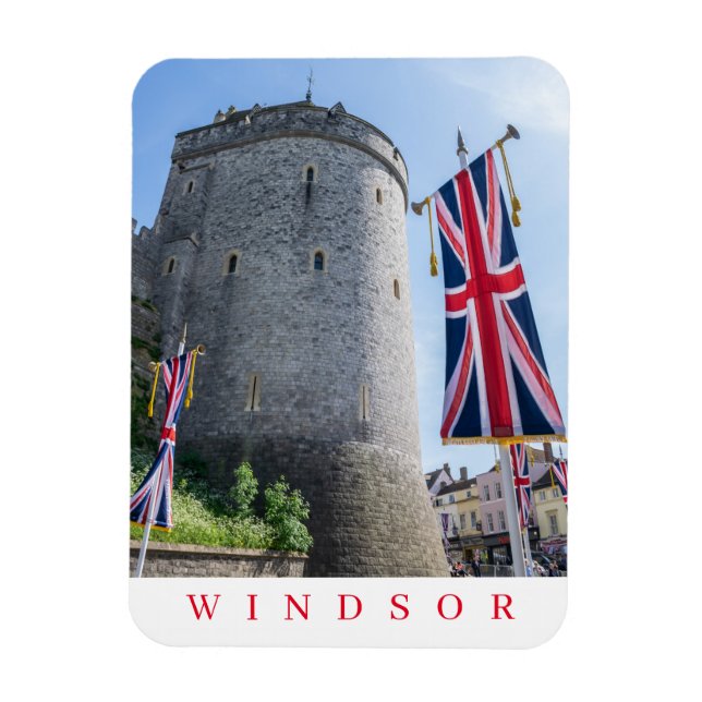 Kühlschrankmagnet des Windsor Castle Magnet (Vertikal)
