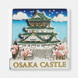 Kühlschrankmagnet Design Prompt (Burg Osaka): Magnet